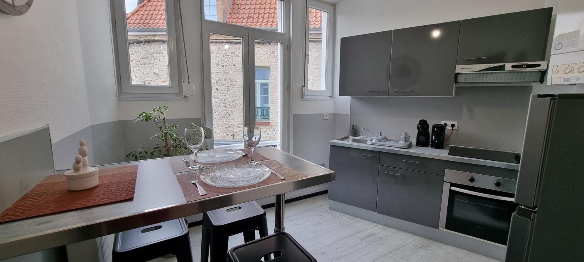 Elegant Appartement Centre Ville - 4 Pers Étaples Extérieur photo